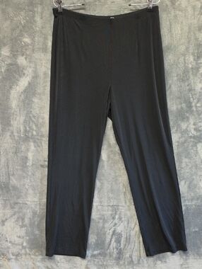 Chico's Straight-Leg Black Pull-On Pants